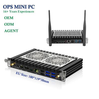 China For Business 180*119*30mm OPS PC Intel /i3/i5/i7 CPU Interactive White Board Pluggable OPS Nuc Desktop Mini Computer OPS PC  Module for sale