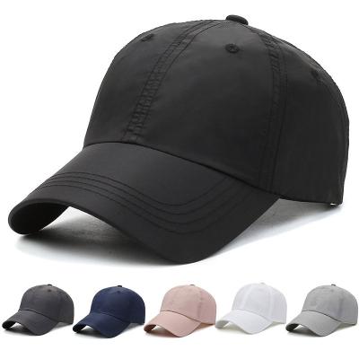 China COMMON Working Outdoor Sport Hats Baseball Mesh Hat Men Quick-Drying Summer Sun Visor Hat for sale