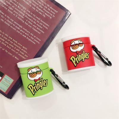 China Cute fashion earphone case trendy/trendy potato chips barrels for apple earphone case for airpods pro for sale