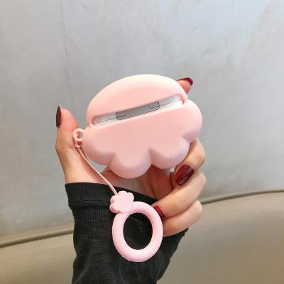 China Trendy/Trendy Cute Pink Girly Heart Cat Paw Pendant for Airpods Earphone Case for sale