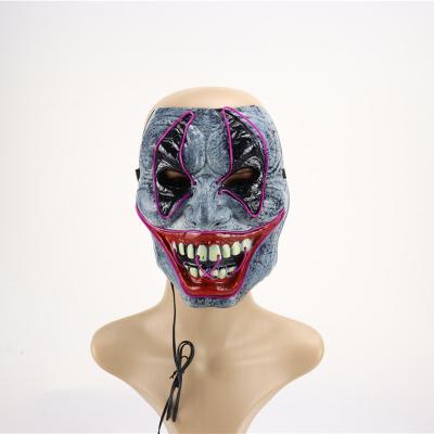 China Amazon Horror Mask Fashionable Hot Selling Halloween Mask Led for sale