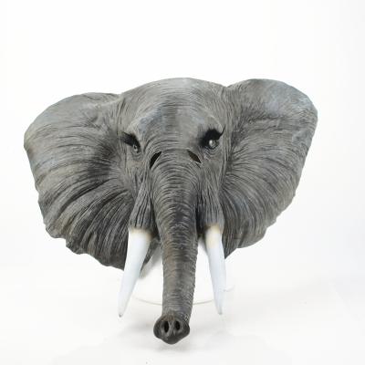 China Amazon Eco-friendly High Quality Hot Sale Elephant Animal Mask Party Latex Animal Mask for sale