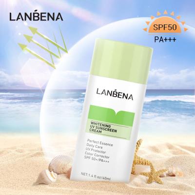 China Keep Skin Hydrated and Brighten Naturally High Quality SPF 50 Sunblock Sun Shield Moisturizer Whitening Sunscreen UV Cream Natural Sensitive Skin for sale