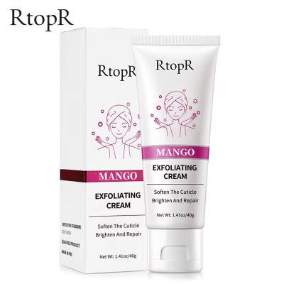 China Moisturizer Yanmei RtopR Mango Exfoliating Cream Soften Cuticle To Brighten And Repair 40g for sale