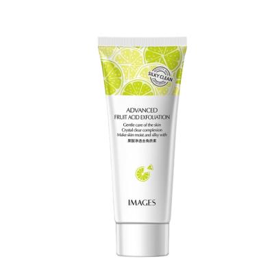 China Exfoliator Yanmei Fruit Exfoliation Gel 80g Skin Care Product Acid Hydration Brighten Shrink Deep Clean Pore Whitening Exfoliating Gel for sale