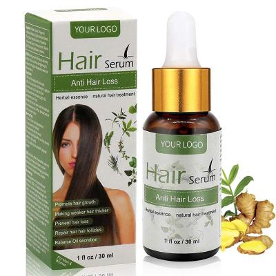 China New Hair Loss Treatment YANMEI 2020 OEM ODM Formula Improved Nourishing Ginger Hair Growth Oil Serum For Irritating Hair Loss Scalp Treatment for sale