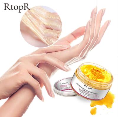 China Skin Revitalizer Yanmei Mango Moisturizing Whitening Hand Wax Moisturize Exfoliate Repairing Hand Beauty Anti Aging Peeling Brightening Mask for sale