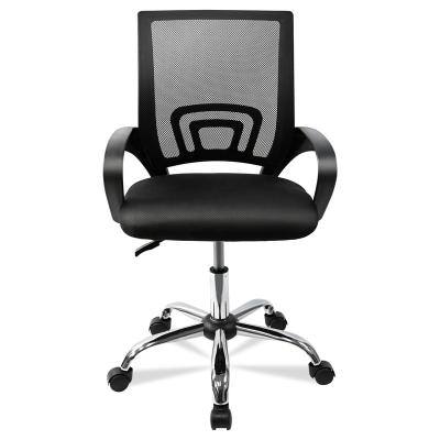 China (Size) High Quality Black Adjustable Amhome Mesh Computer Chair Swivel Office Chair for sale