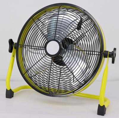 China Mini Rechargeable 12 Inch DC HV Floor Fan for sale