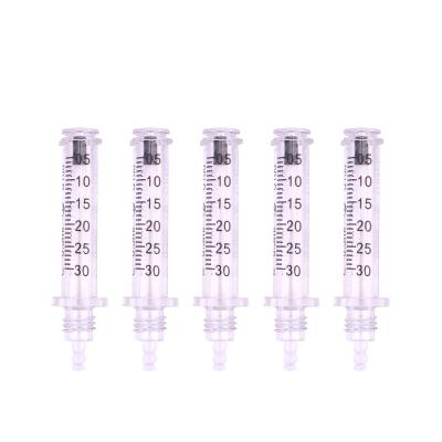 China Disposable Sterile Pore Bulb Head Needle Adapter Atomizer Lip Shrink Injection For Hyaluron Bulb Pen Mesotherapy Gun 0.3ml 0.5ml for sale