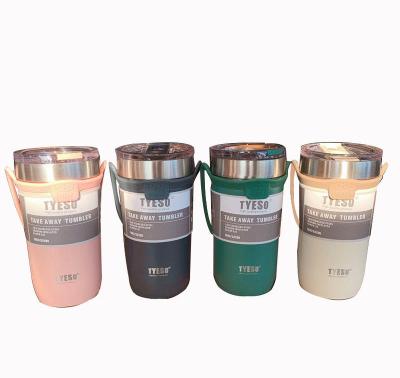 China PORTABLE Wholesale 18 ounce vacuum double-wall sports stainless steel cups support custom logo can keep the hot and cold car water bottle for sale