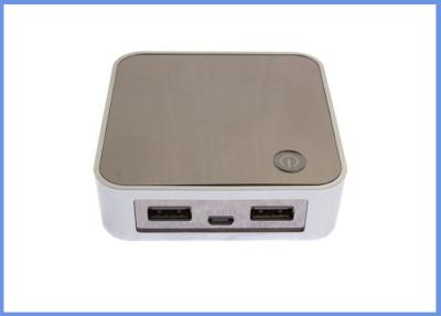 China Small Digital Display Portable External Power Bank 7800mAh With Mirror Face for sale