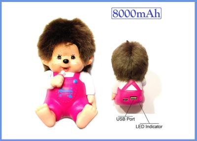 中国 USB 装置のための普遍的な Diamante Monchhichi の漫画力銀行電池 販売のため