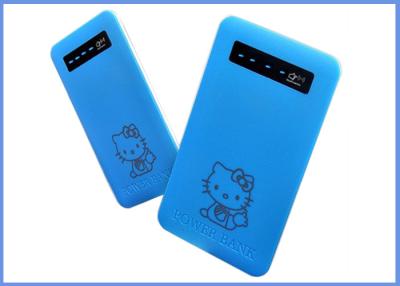 China Ultra Slim Rechargeable rohs power bank 5000mah , external battery charger for cell phone for sale