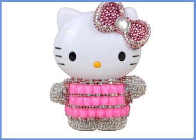 China 12000mAh Hello Kitty-de Machtsbank met Kristalbergkristal kleedt Reservelader Te koop