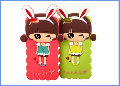 China Colorfull Mobile Phone Accessory 3D Silicone Case Cute Little Bush Phone Cover for sale