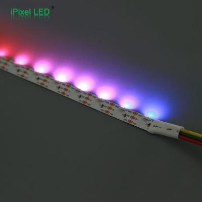 China DC5V Theme Park Side View Cable Strip 300 Pixels Slim Led Digital Strip Light sk6812 for sale