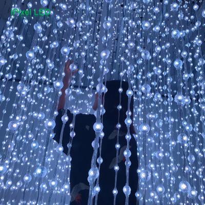 China Sports Stadiums Lead SPI Affordable 3D Crystal Pixel Led For Restaurant , Amusement Attractions for sale