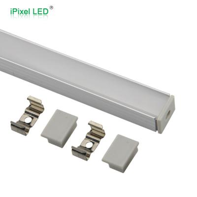 China Cabinet Lighting U Channel Aluminum Alloy Hardware Aluminum Profiles For Led Strips Recessed Cabinet Light Bar for sale