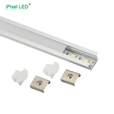 China Hotel aluminum profile for led stripes 120leds/m SMD3528/2835/3014 for sale