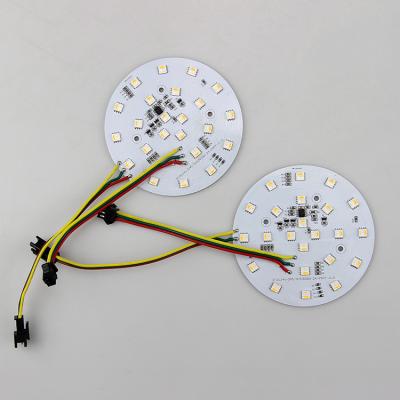 China AlGaInP circular rgbw 5050smd 90mm customs lead panel for sale