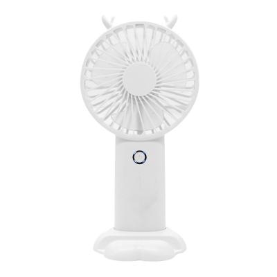 China Hotel Personal Portable Handheld USB Table Fan Rechargeable Electric Air Cooling Mini Cordless Fan for Home Office School Outdoor for sale