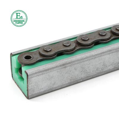 China Industrial / Auto Conveyor Slider Rail Dogbone Nylon Plastic Chain Linear Guides OEM HDPE Guide Profile Wear Strip uhmwpe for sale