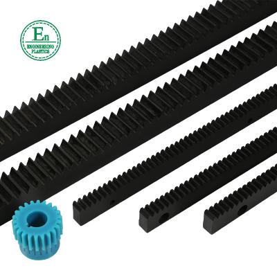 China Industrial widely use pom rack gears and pinion design for industrial paper equipment OEM plastic gear racks for sale