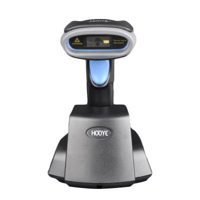 China HY1501W 1d 2d wireless handheld laser barcode scanner with A4 base load for sale