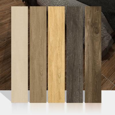 China Modern High Quality Wooden Tiles 1200X200  Matte Finish Porcelain Glazed Wood Look Ceramic Tiles Floor For Kitchen for sale