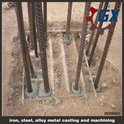 China line type helical pile & Bolt screw pile for sale