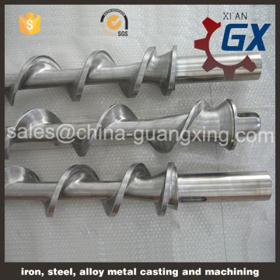 China Extruder single screw barrel for pp pe extrusion machine for sale