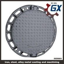 China BS EN124 Ductile Iron Cast Iron Manhole Covers Dimensions for sale