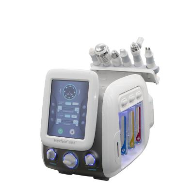 China 2022 New Factory Supply Direct Vacuum H2o2 Facial Dermabrasion Skin Tightening 6 in 1 Bipolar EMS RF Beauty Equipment for sale