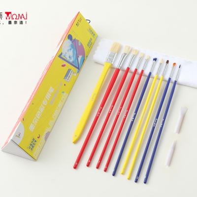 China To Paint Monai New Design 11 Pieces of Art Painting Brush Paint Brush Set for sale