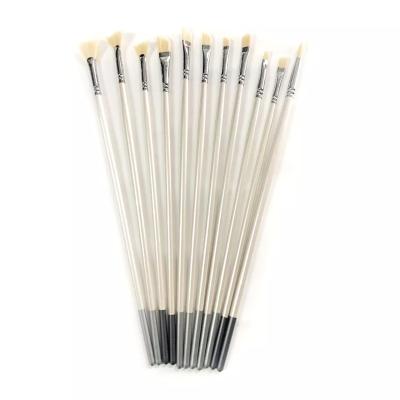 China 100% Polish Art Nail Brush Professional Acrylic Gel Nail Brush OEM Germany Art Powder Wholesale Pure Kolinsky for sale