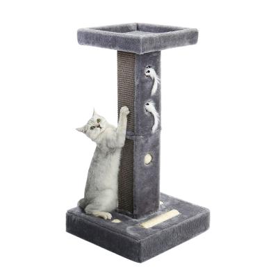 China Free Shipping Stocked Cat Tree Cat Scratching Post Cat Toy Mouse Scratching Ball from USA Warehouse for sale