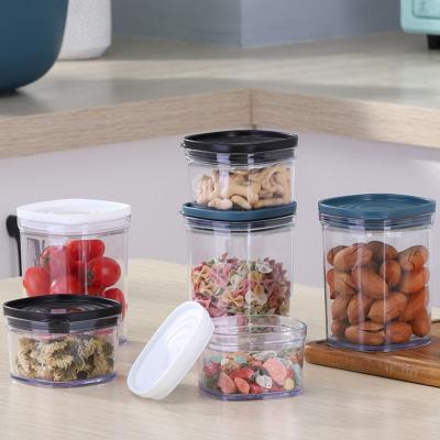 China Microwavable Ready to Ship Black Square Reusable Kitchen Snacks Airtight Storage Box Home Eco Friendly PP Plastic Organization Containers for sale