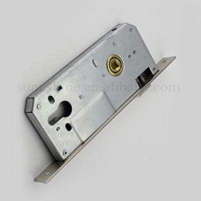 China High Quality Residential Mortise Cylinder 85x45 Mm Cylinder Door Lock Body Large European Set Extremely Safe Lock Body for sale