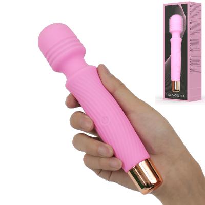 China 90/120 Minimum Massage 7 Models High Quality Compact Rechargeable Power Wand Hand Held Massager For Women for sale