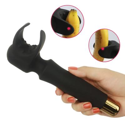 China Male Training Tool Glans Pump Penis Machine Masturbators 90/120min Rechargeable Penis Head Vibration Glans Stimulator For Men Sex Toy for sale