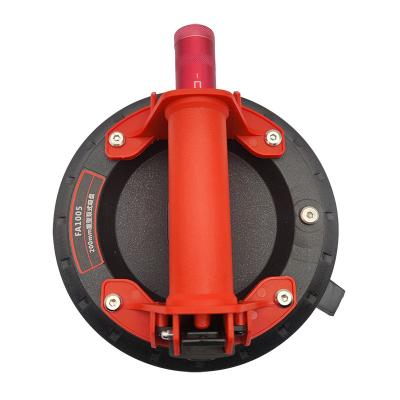 China PA66 And Rubber Electric Suction Cups Glass Tile Lifting Tools Suckers 8 Inch Double Layer Rubber Vacuum Pump Install Tool for sale