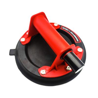 China PA66+ rubber & Vacuum Plastic Sucker 8 Inch Ceramic Tile Glass Suction Cup Marble Slab Single Layer Rubber Chassis Lifting Tool for sale