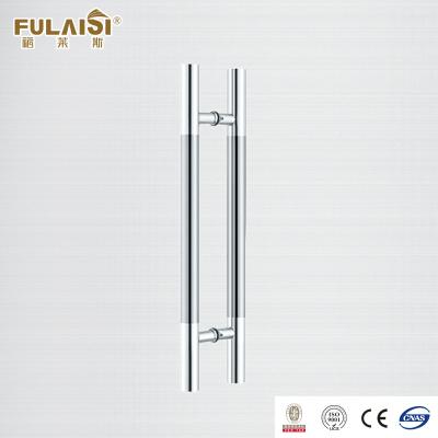 China Modern High Quality Stainless Steel H Type Glass Door Handle for sale