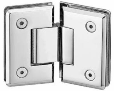 China Easy to install and durable high quality stainless steel glass on 135 degree shower door pivot glass hinges for sale