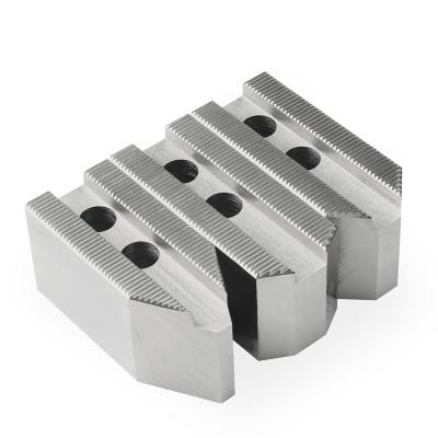 China 45#steel 6 Degree Inch Lanthe Lanthe Power Chuck Soft Jaws for sale