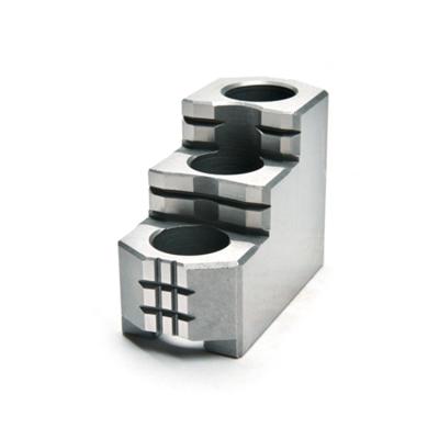 China 5 Inch Steel Height Quality Standard Hard Jaws For CNC Hydraulic Power Chuck for sale