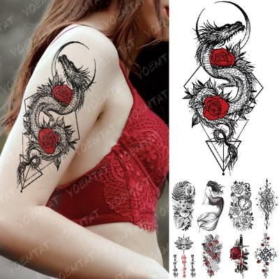 China CUSTOM TATTOO temporary lasting lower price female temporary for sale