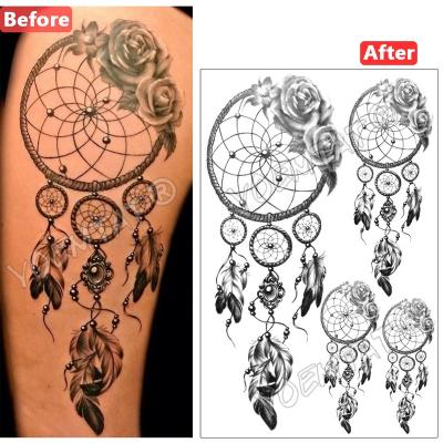 China Amazon Ebay Temporary Hot Sale Water Transfer Customized Long Lasting Custom Body Art Temporary Tattoo Sticker CMYK for sale