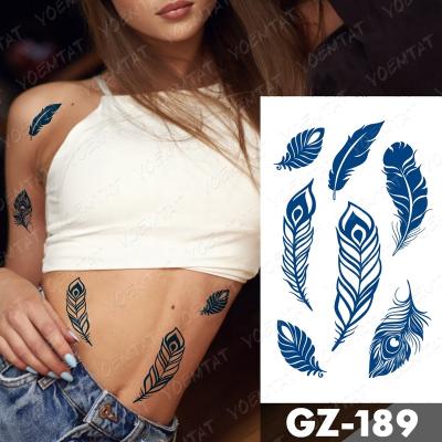 China Juice Lasting Temporary 2 Week Sexy Body Arm Temporary Tattoo Sticker for sale